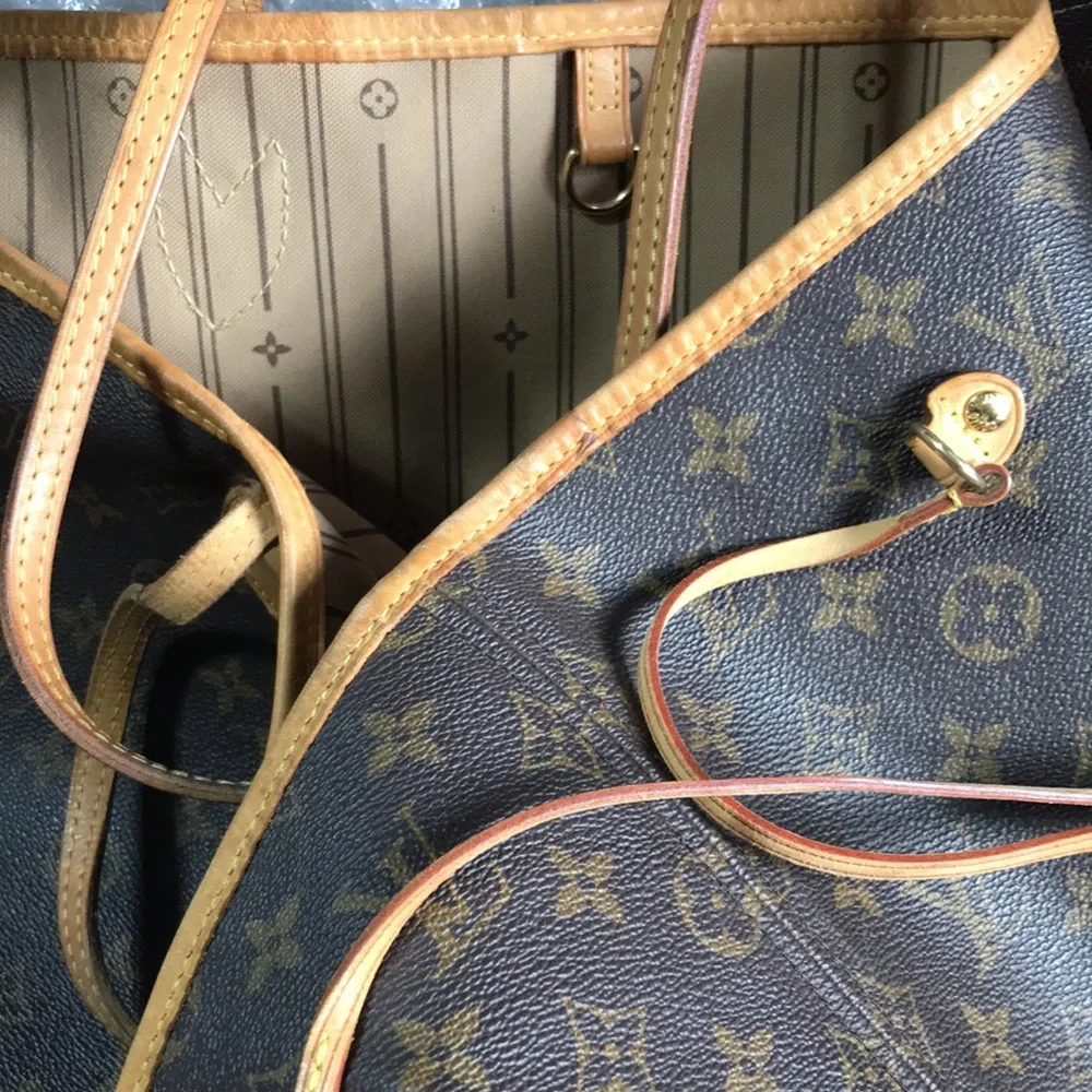 🌸 EXTRA LARGE 🌸 NEVERFULL TOTE GM BAG LOUIS VUITTON - Picture 14 of 15